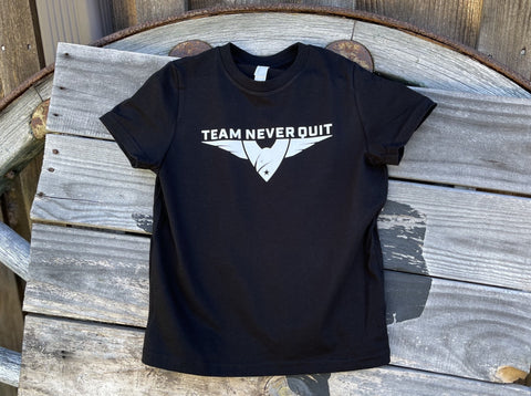 Toddler & Youth Team Never Quit Tee